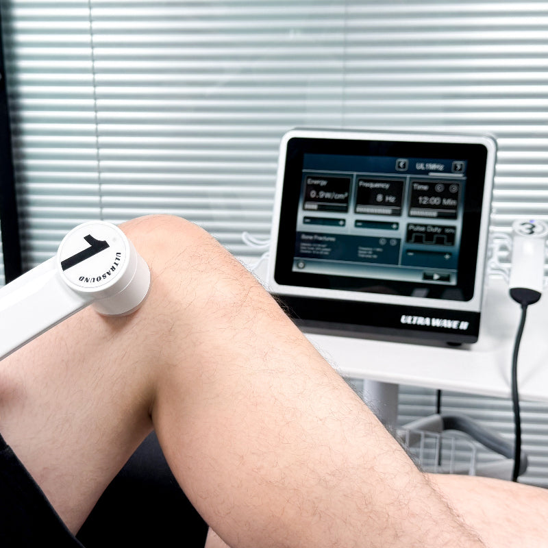 Ultrasound therapy for knee pain