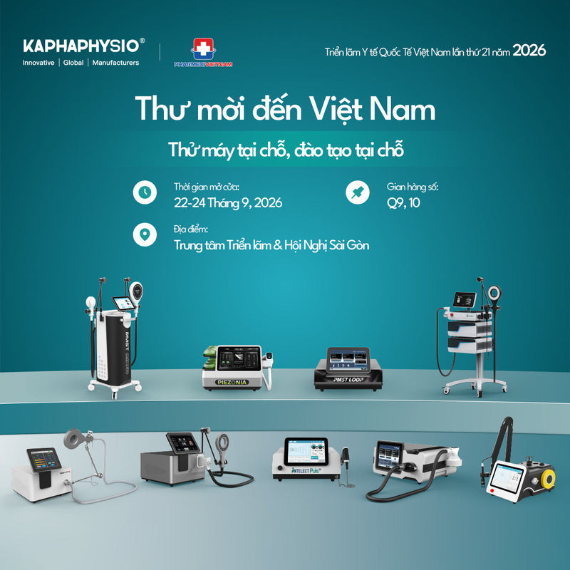 Vietnam, We’re Ready — KAPHAPHYSIO Brings New Rehabilitation Technologies to PHARMEDI 2026